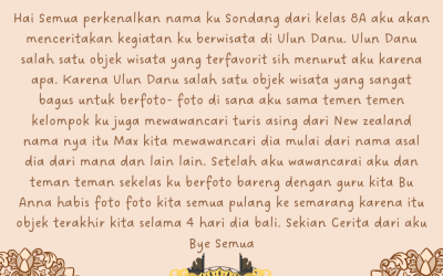 Berwisata di Ulun Danu