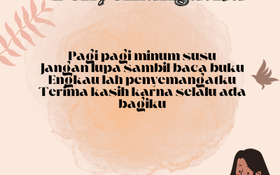 “Ibu, Penyemangatku” Karya Literasi tema kasih sesama