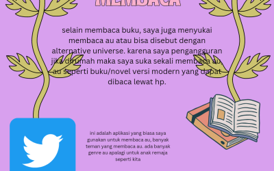 hobi membaca au angeline 9F/26