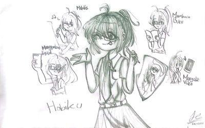 Gambar Anime Tema Hobi || Jeanne Christabel Krisnugroho 7D/12