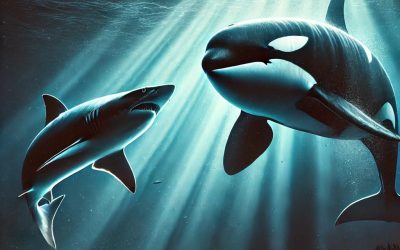 Hiu VS Paus Orca : Lebih Kuat Mana?