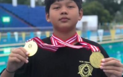 Atlit renang yang menang lomba